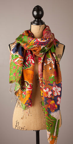 Botanica Silk Scarves